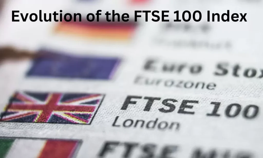 Evolution of the FTSE 100 Index