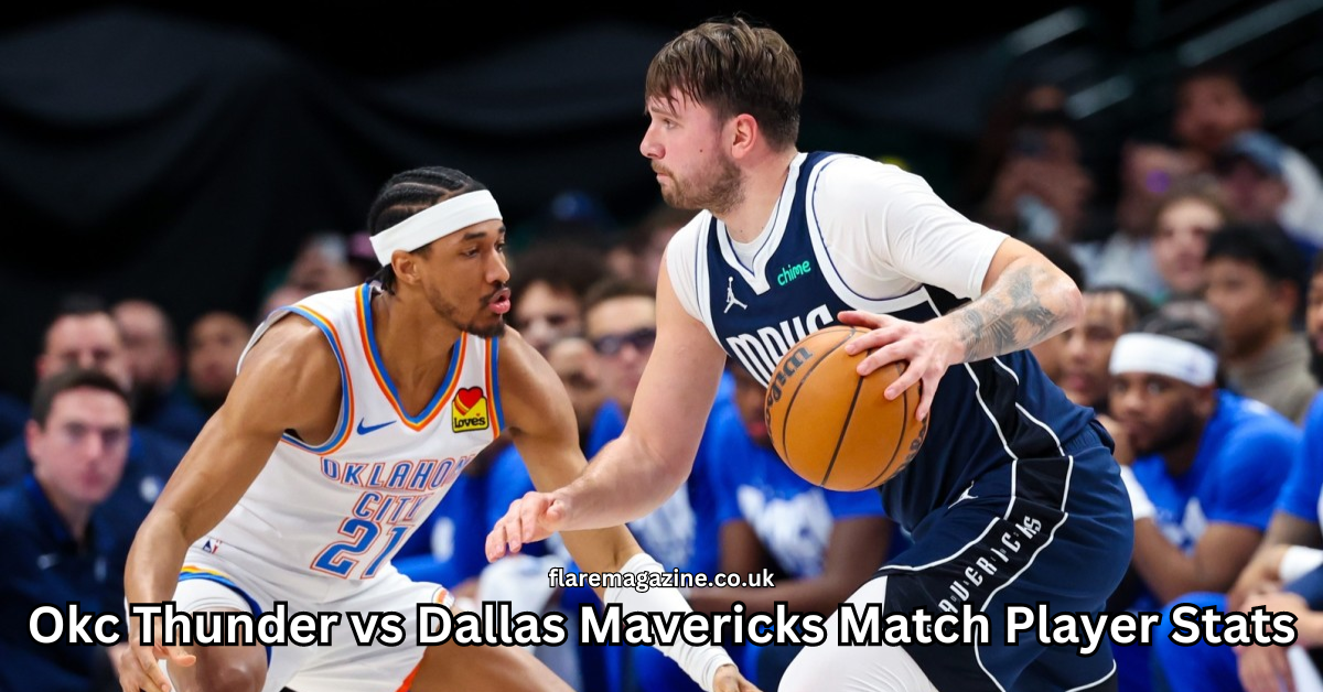 Dallas Mavericks vs. OKC Thunder Match Player Stats